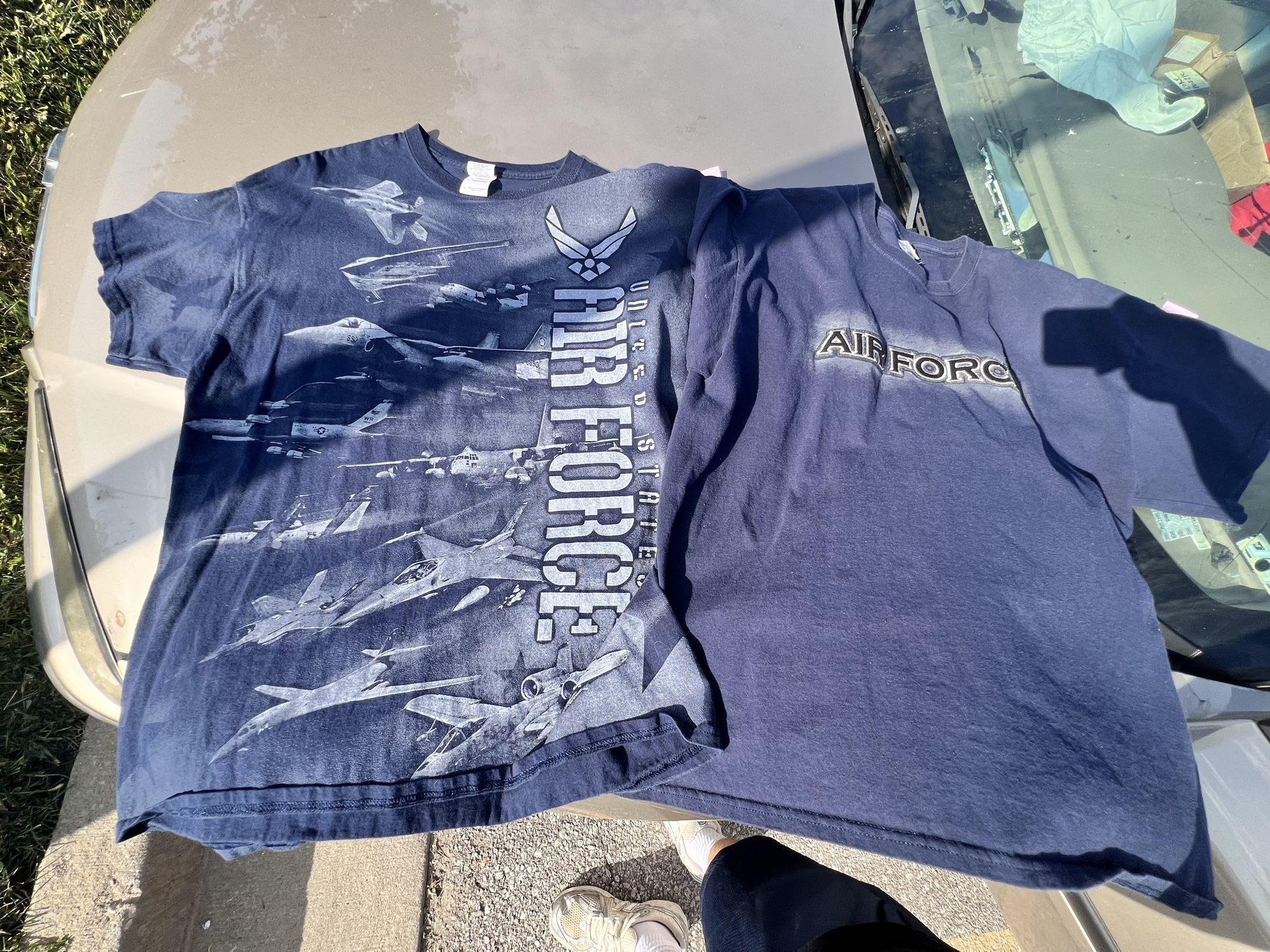 Vintage Air Force Shirt Set of 2