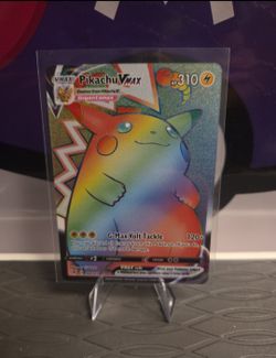 Pikachu VMAX 188/185 Rainbow Rare Vivid Voltage Pokemon