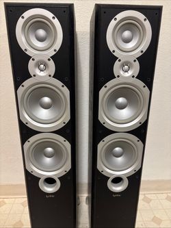 Infinity primus p363 tower speakers (pair) Great Sound Loud Deep Bass Home theater Floor speakers