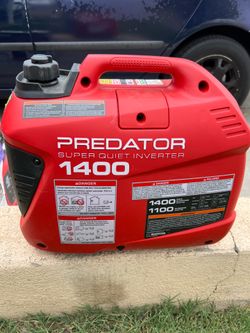 Predator 1400w Generator