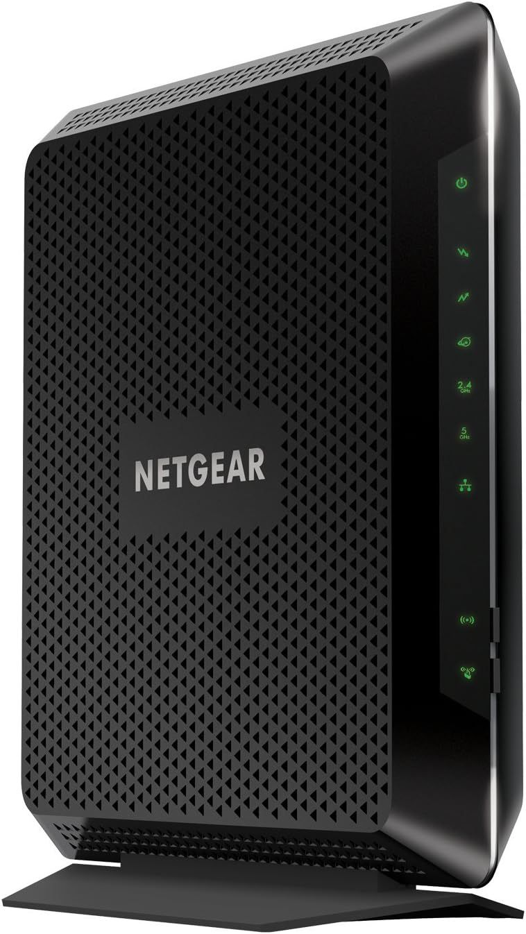 NETGEAR Nighthawk Modem WiFi Router Combo C7000-Compatible with Cable Providers for Plans Up to 800Mbps | AC1900 WiFi Speed | DOCSIS 3.0