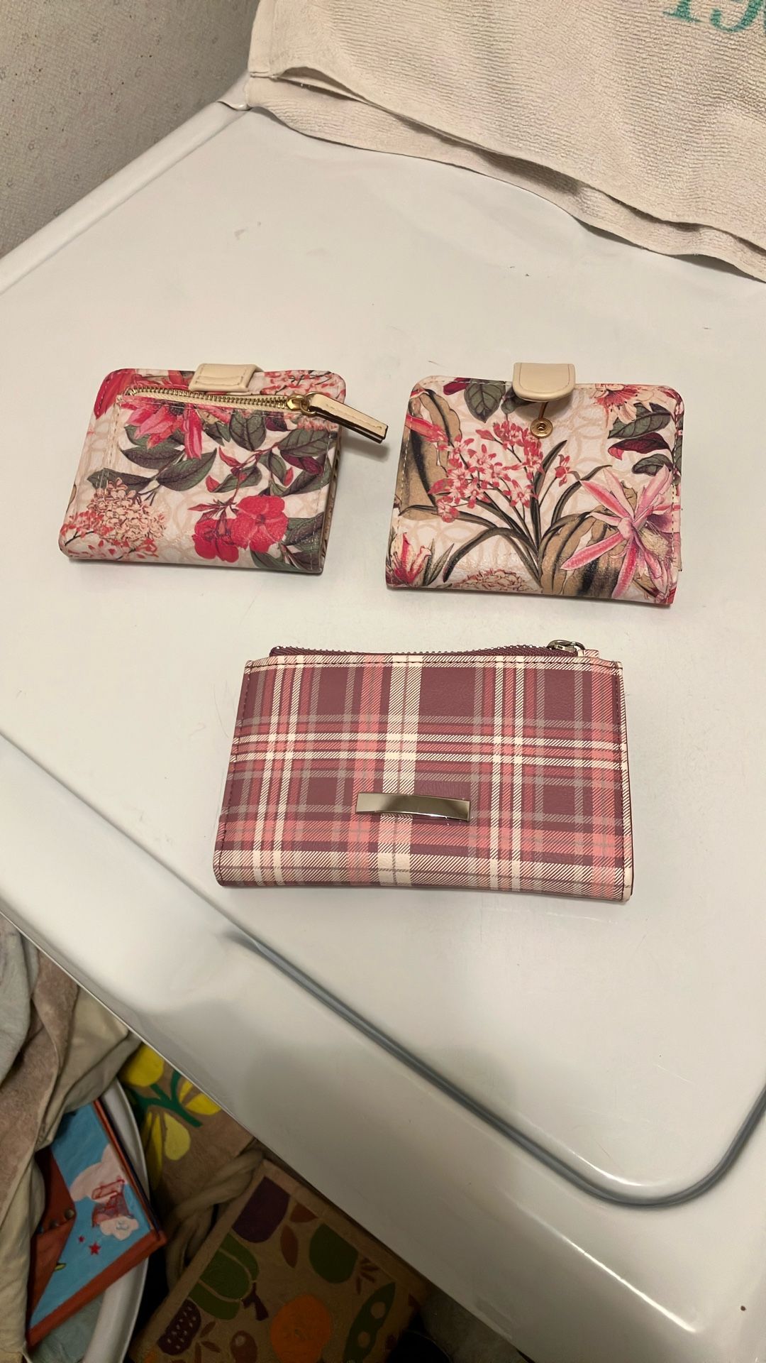 Ladies Wallets. 3 To Pick From