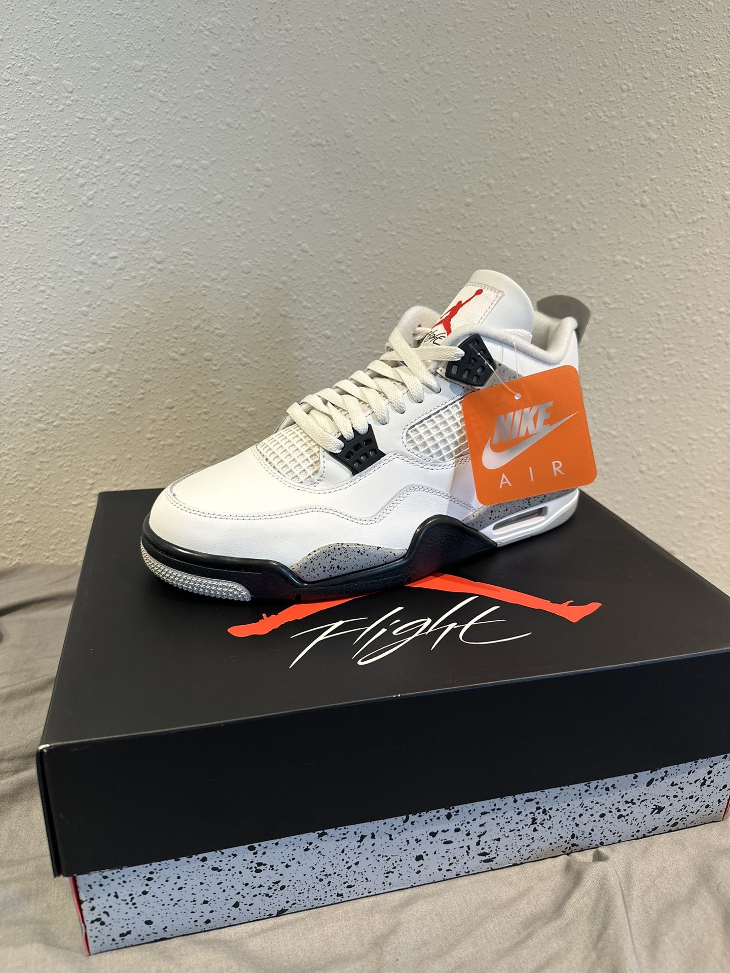 Jordan Retro 4 White Cement