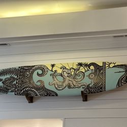 Custom Surfboard Artwork