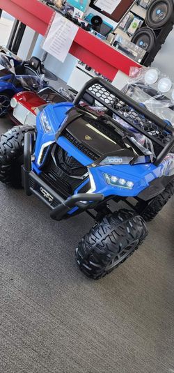 ELECTRIC CARS FOR KIDS 4×4 2 SEATER WITH BELT