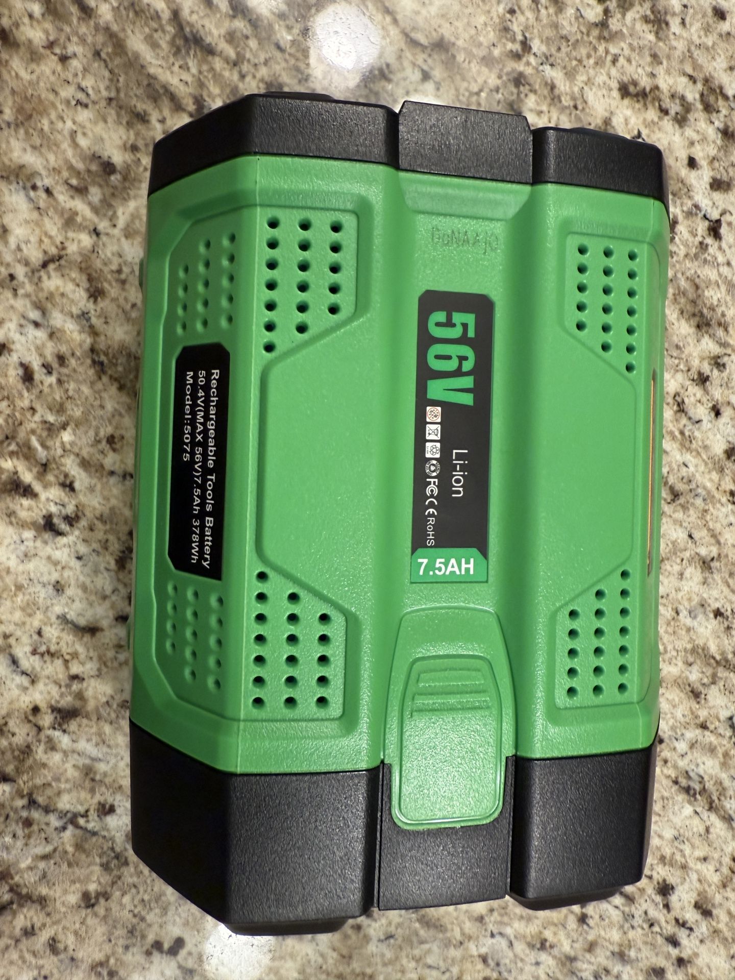 56V, 7.5 AH Lithium battery for EGO Power Tools or Nexus Power Station