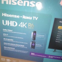 Hisense tv 58" R6