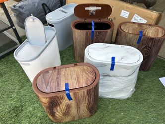 Small trash bins
