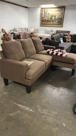 Brown Sofa chaise