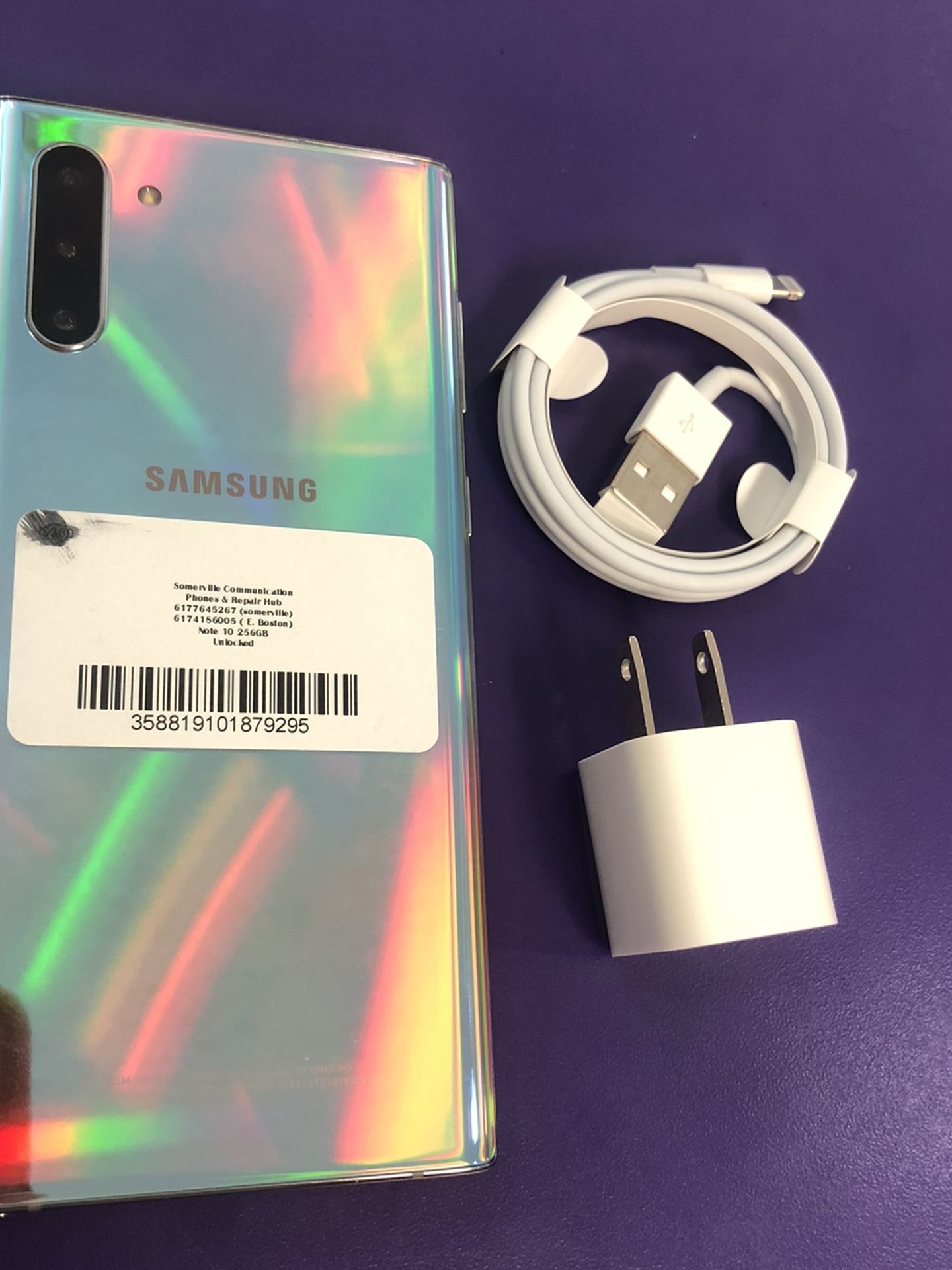 Samsung Galaxy Note 10 unlocked store warranty