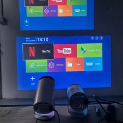 NEW Pro Mini Projector Portable Ultra HD 