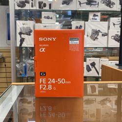 Sony FE 24-50mm F2.8 