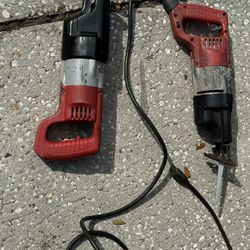 2 Milwaukee Sawzalls 