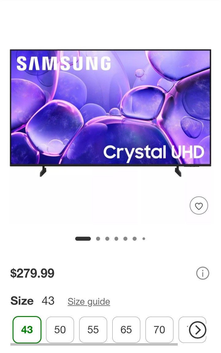Samsung 4k Smart tv like New $200 Firm