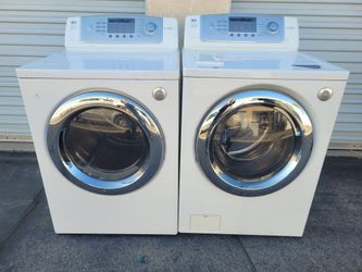 LG washer and gas dryer set large capacity front load