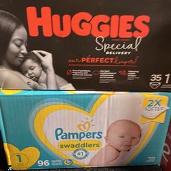 Size 1 Diapers 