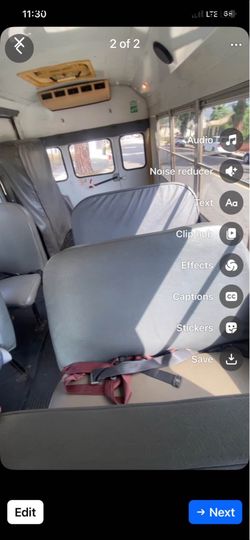 Free bus seat must pickup 91016