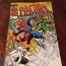 1983 Marvel comics official tryout book