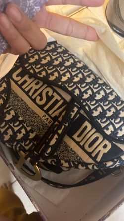 Dior Trotter Oblique Saddle Bag