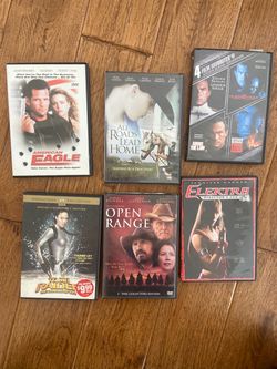 Lot of 6 DVDs Action & Drama Movies