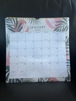 2026 hanging wall calendar.