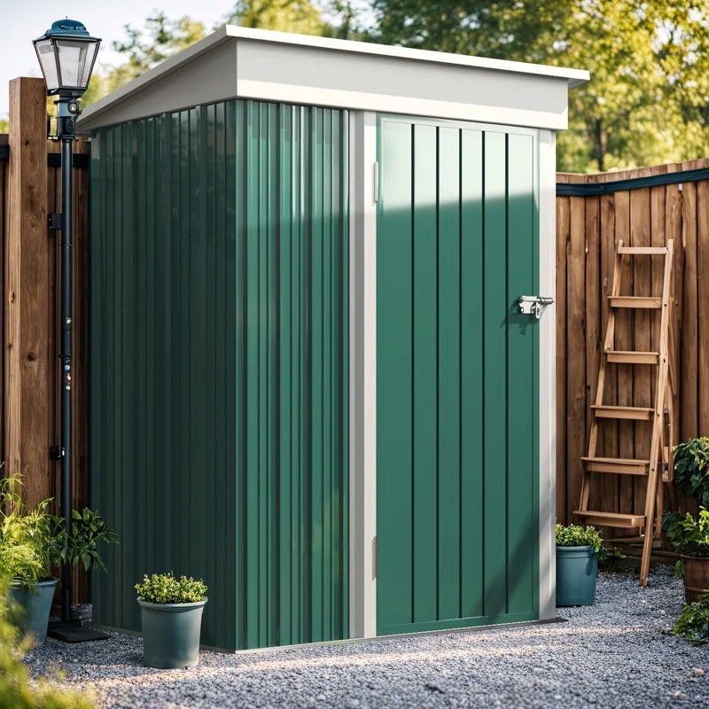 brand New In Box, Outdoor 5 ft. W x 3 ft. D Material Storage Shed