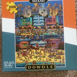 Dowdle Miami 1000 Piece Puzzle
