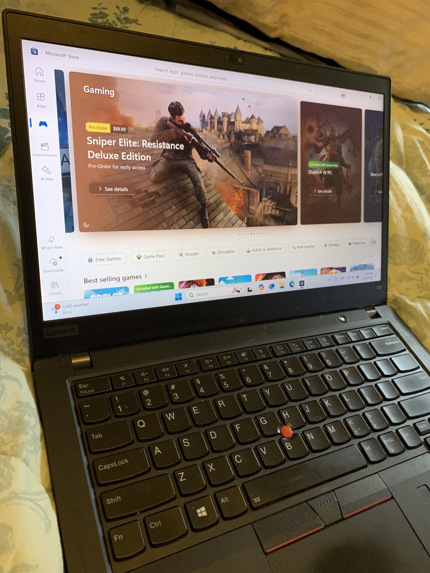 Thinkpad Core I5 T14 1Gen