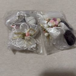 Two Piece White Dress For Plushy Dolls 