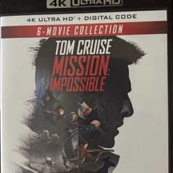 Mission Impossible 6 Movie 4k Digital Codes