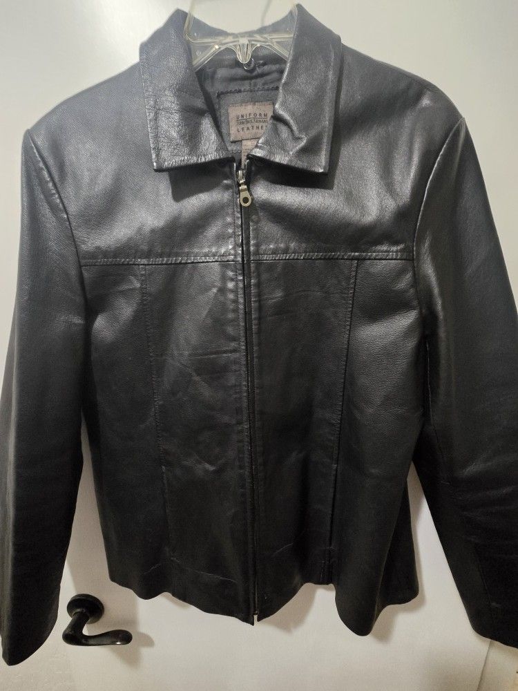 Genuine Leather Jacket Size 12/East MESA