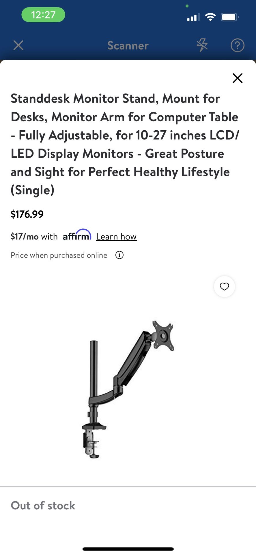 Computer Monitor Holder