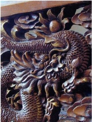 Chinese Antique Hand Carved Teak Living And Dining Room Set