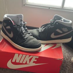 Air Jordan 1 Mid “black Grey” OBO