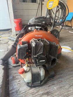 Leave blower & trimming machine