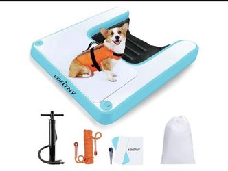 Dog Boat Ramp Puppy Docks Water Plank Inflatable 