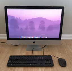 Apple IMac 27” Quad Core 8GB RAM 1TB HDD - big screen upgradable