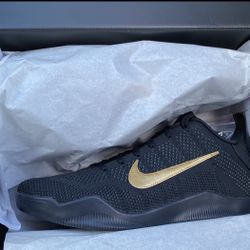 Nike Kobe 11 Elite Protro Fade To Black / Black and Metallic Gold • size 10 | New with box