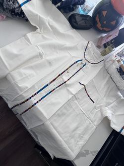 Brand New Never Worn Mexican Spanish Shirt For Men Size Large Fit XL