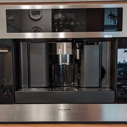 Espresso Cappuccino Maker Built-in Grinder Italian