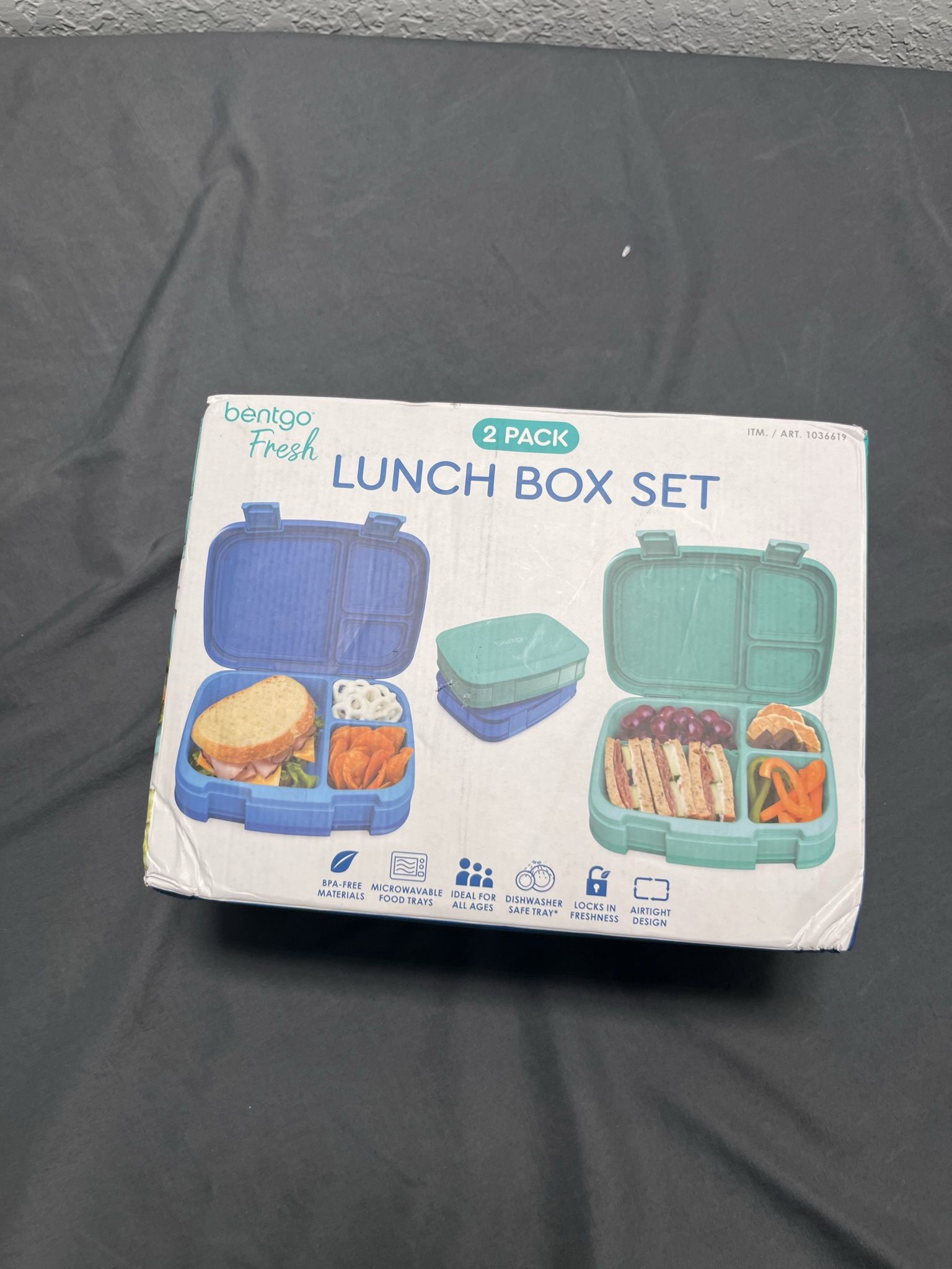 Kids Lunch Box Set New