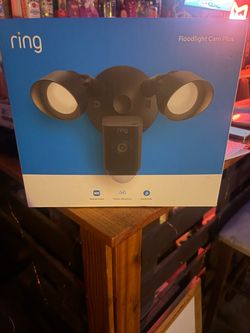 Ring camera with floodlight