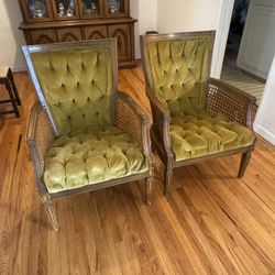 Mid Century Chairs(pair) Lewittes Furniture 