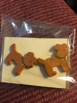 New dog earrings