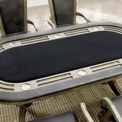 Poker Table With 6 Chairs