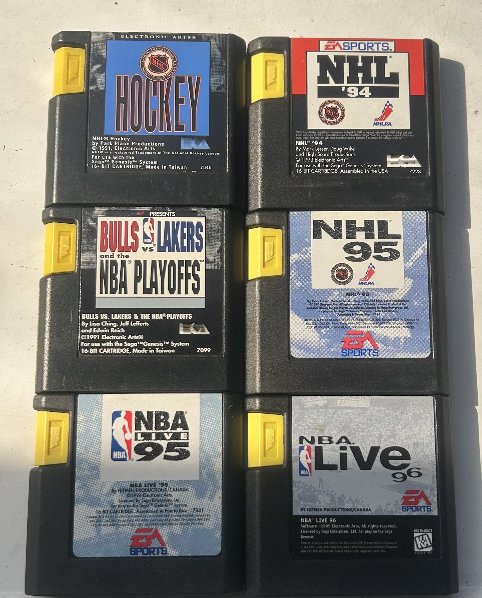 Sega Genesis Sports Game