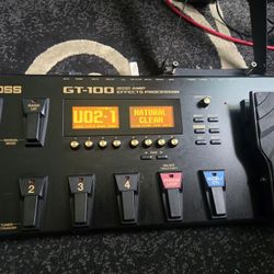 Guitar Multi Effects Boss GT100