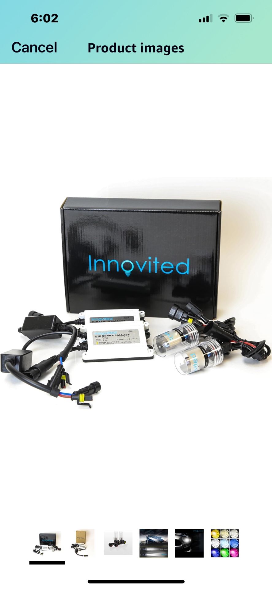 H11 H9 H8 6000K HID Xenon Bulb x 1 pair