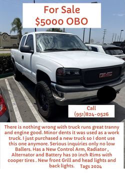 2001 GMC Sierra