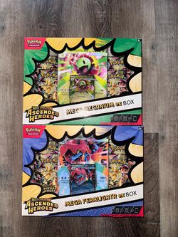 Pokémon Mega Evolution Ascended Heroes ex Box Set of 2